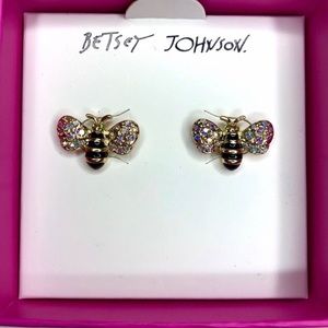 NWT-Betsey Johnson Bee Earrings- 10% OFF BUNDLES